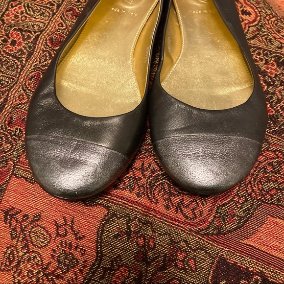 J. Crew 2 toned metallic flats size 6.5 - Picture 5 of 11